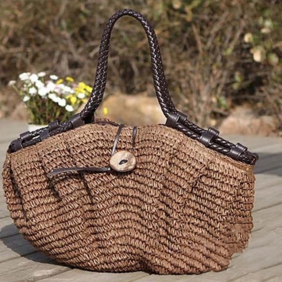 One Day Sale💖Straw Bag Bohemian Summer Beach Bag - Picture 2 of 6